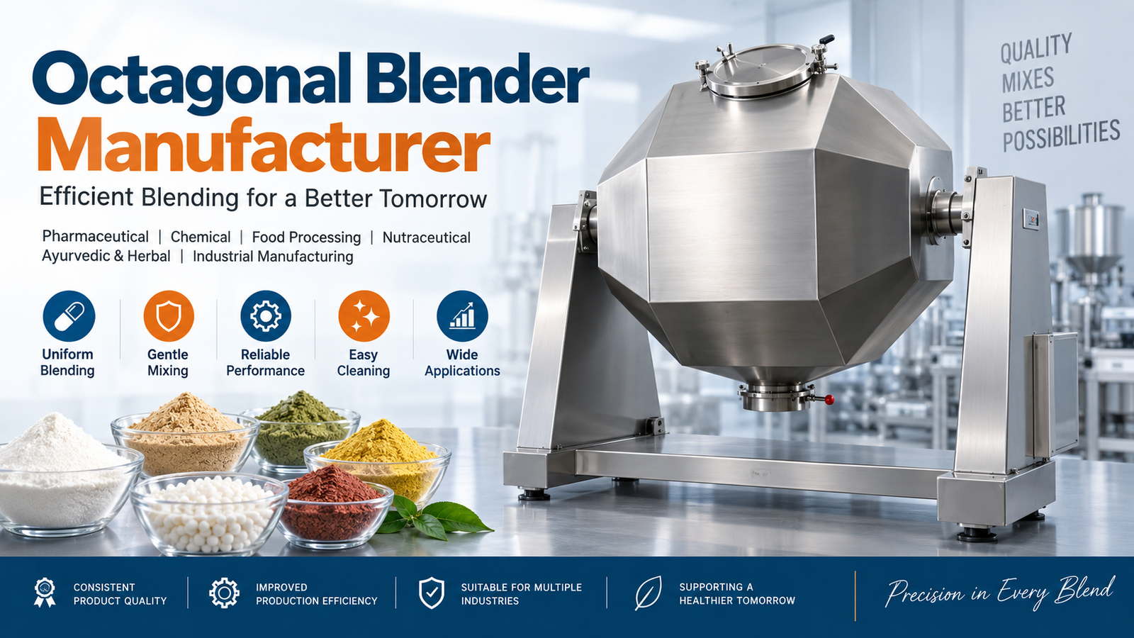 Octagonal Blender Manufacturer