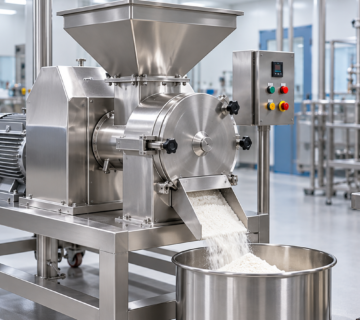 Industrial stainless steel multimill machine for pharmaceutical granulation and powder processing