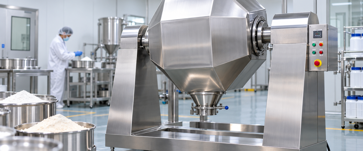 Octagonal Blender Manufacturer for Pharmaceutical and Powder Processing