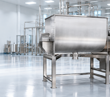 Industrial ribbon blender machine manufacturer in Vadodara for pharmaceutical and powder processing