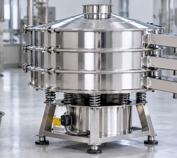 Vibro sifter machine for pharmaceutical and industrial powder screening
